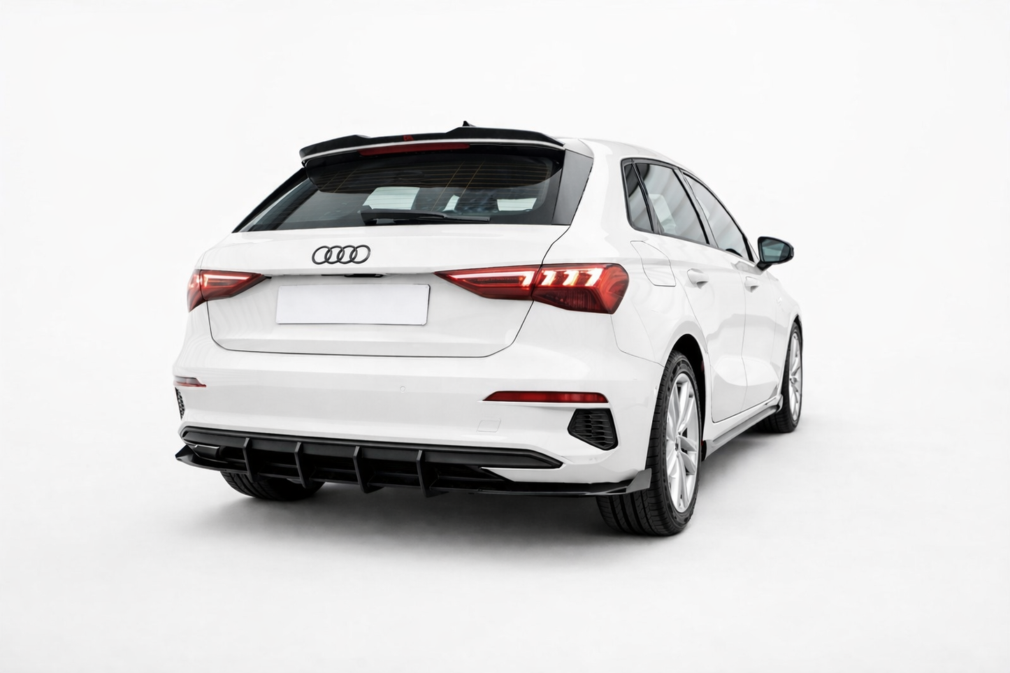 💕ART.8570 SPLITTER POSTERIORI +FLAPS Audi A3 Sportback 8Y  💕