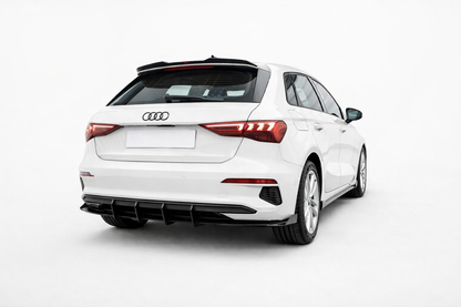 💕ART.8570 SPLITTER POSTERIORI +FLAPS Audi A3 Sportback 8Y  💕