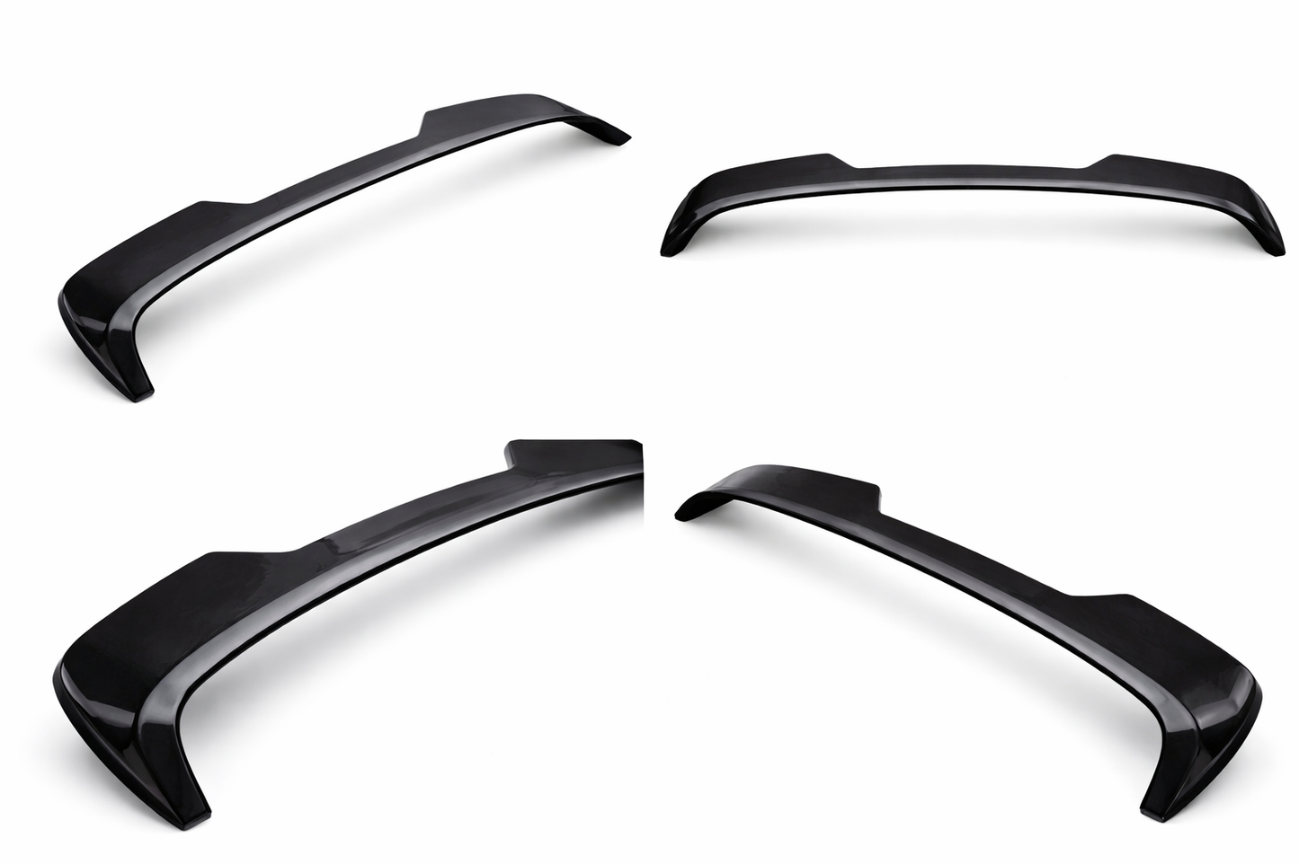 💕ART.2424 SPOILER VOLKSWAGEN TIGUAN MK2 R-LINE 2015-2020 NERO LUCIDO 💕