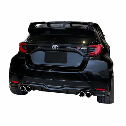 💕ART.8539 DIFFUSORI Toyota Yaris 2021 Look GR 2 Uscite doppio nero  lucido 💕