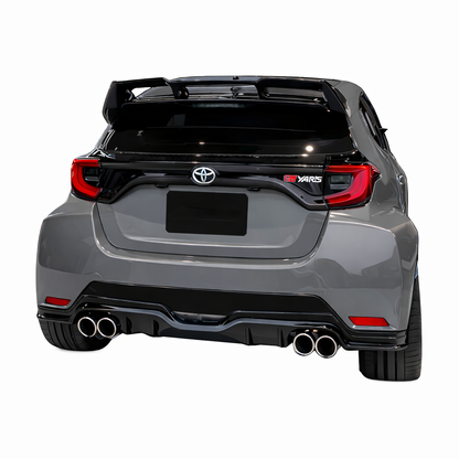 💕ART.8539 DIFFUSORI Toyota Yaris 2021 Look GR 2 Uscite doppio nero  lucido 💕
