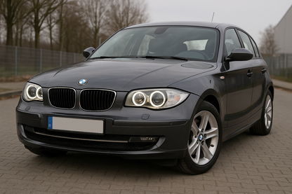 🤩FARI ANTERIORI ANGEL EYES CROMATI ADATTO PER BMW 1 E87/E81/82/88 04-11🤩