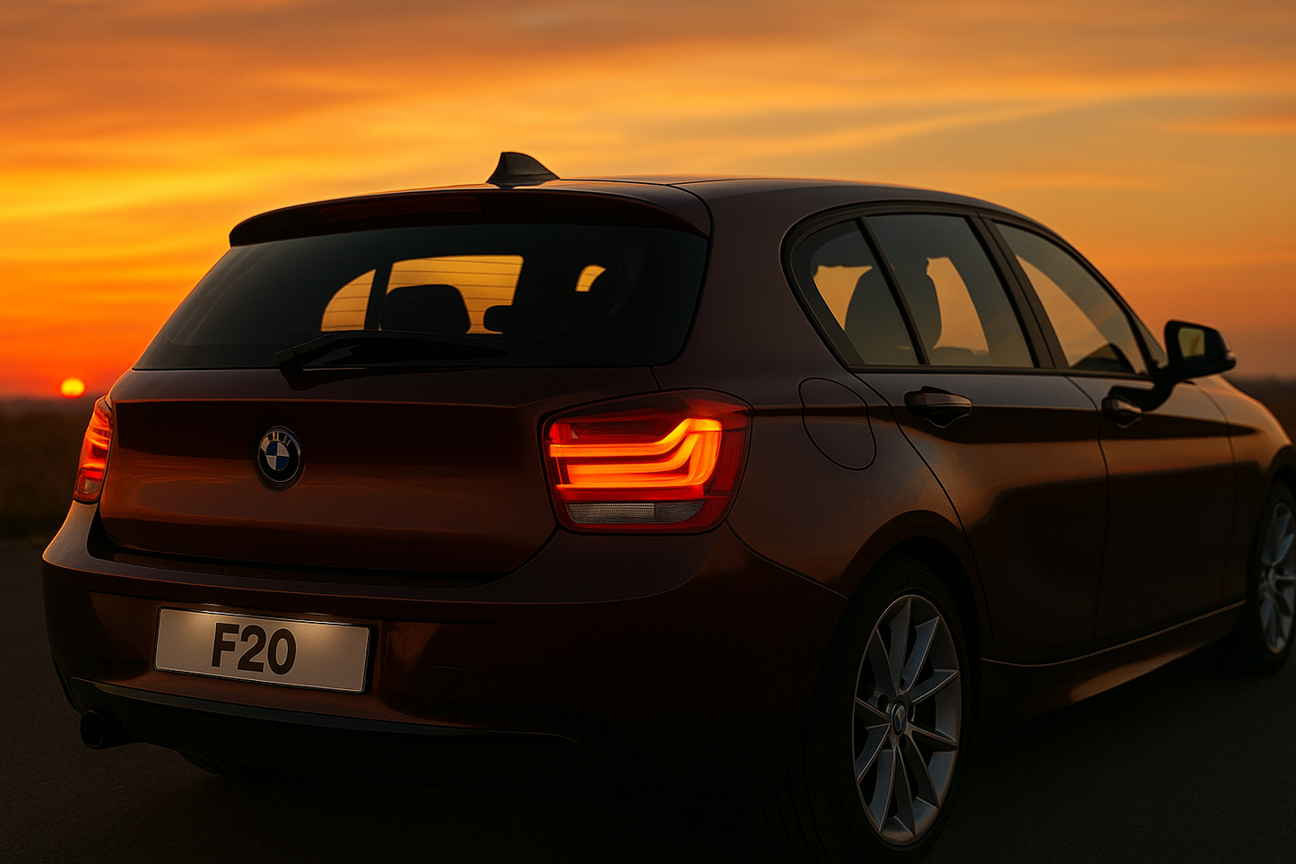 🤩FARI POSTERIORE A LED ROSSO BIANCO LATO DESTRO TYC ADATTO PER BMW F20/21🤩