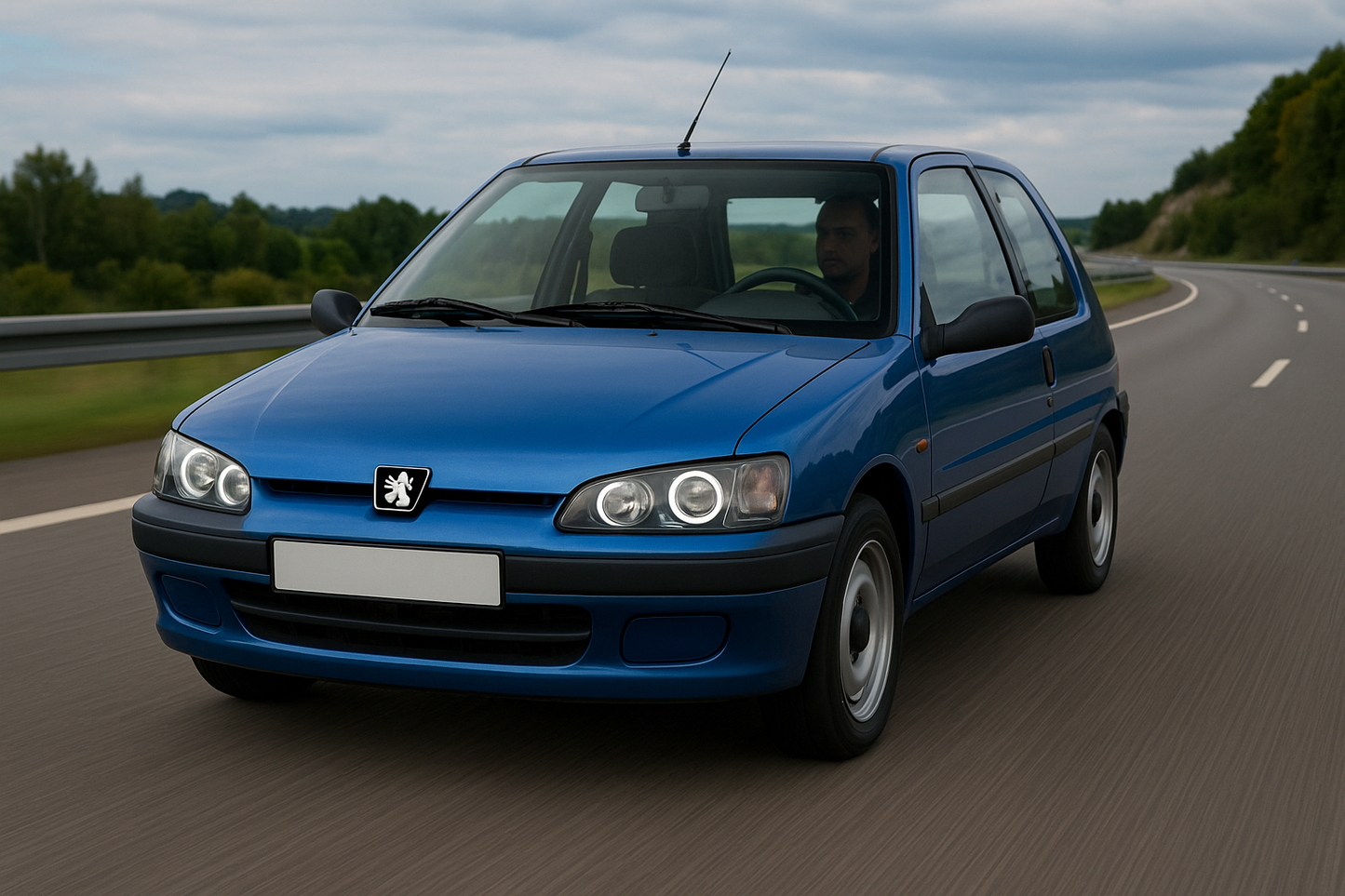 🤩FARI ANGEL EYES NERI ADATTI PER PEUGEOT 106 08.96-03 🤩