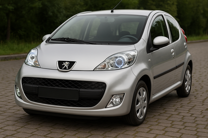🤩FARI ANTERIORI DAYLIGHT CHROME ADATTO PER PEUGEOT 107 05-11 🤩