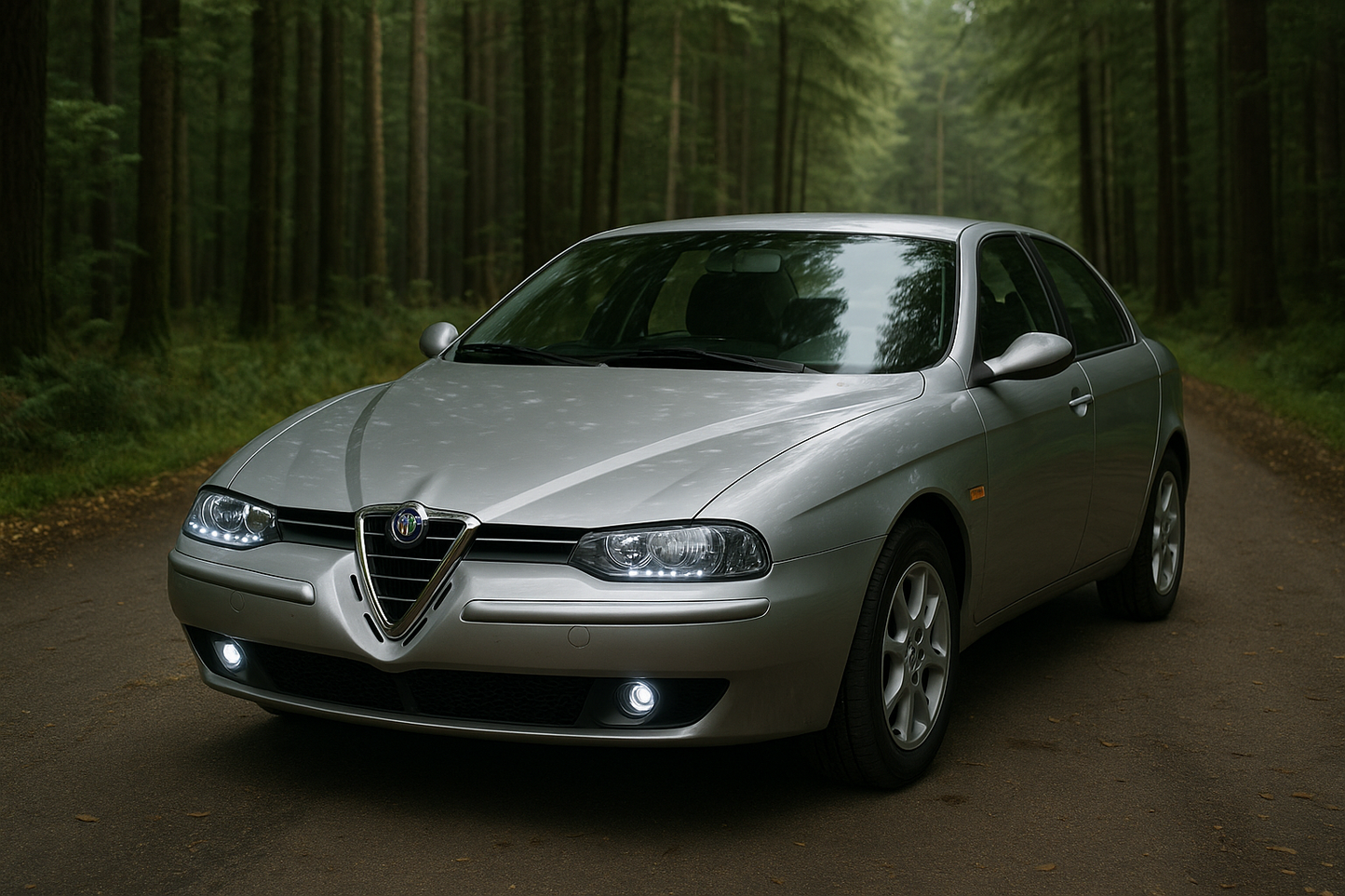 ⭐FARI POSTERIORE  DAYLIGHT NERI ADATTO PER ALFA ROMEO 156 10.97-06.03⭐