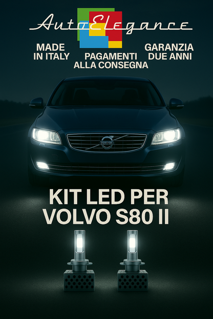 🔥KIT LED D1S 6000K Anabbaglianti per Volvo S80 II | Bianco CANBUS🔥