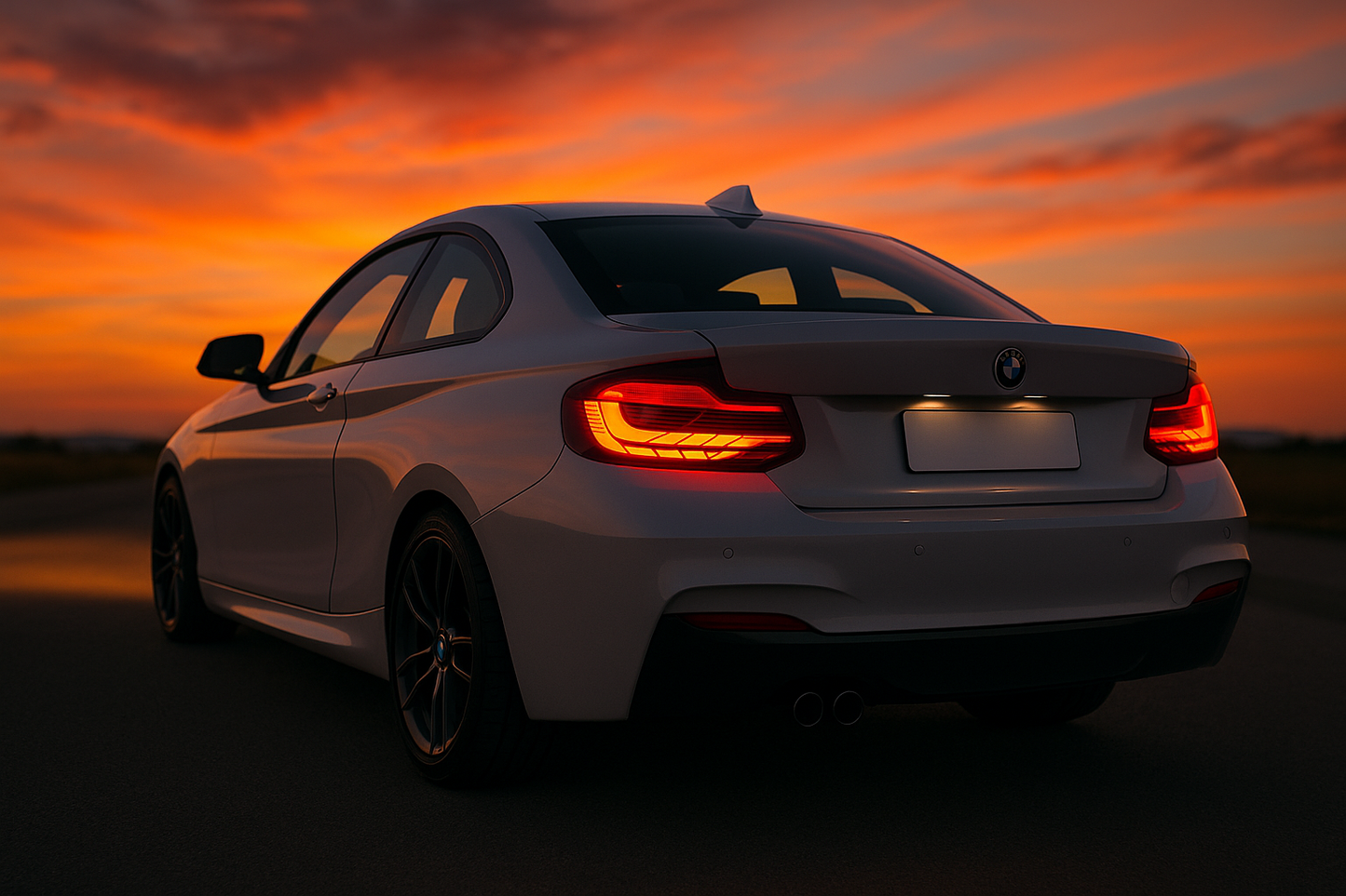 ⭐FARI POSTERIORI OLED ROSSI ADATTO PER BMW F22 F23 F87 14-21⭐