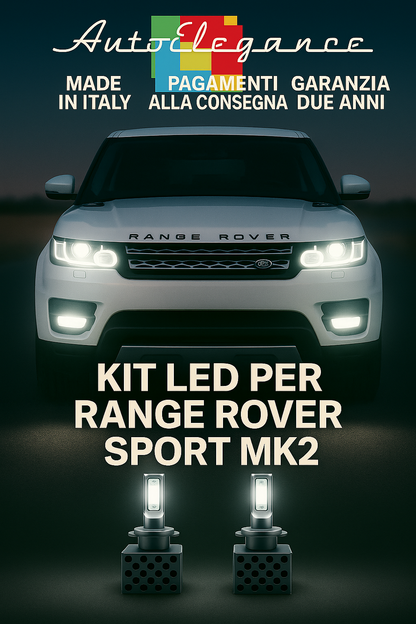 🔥 KIT LED D3S 6000K Anabbaglianti per Range Rover Sport MK2 | Bianco CANBUS🔥 (Copia)