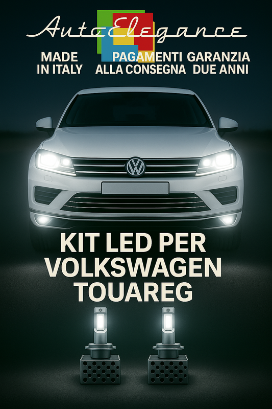 🔥KIT LED D3S 6000K Anabbaglianti per VW Touareg | Bianco CANBUS🔥 (Copia)