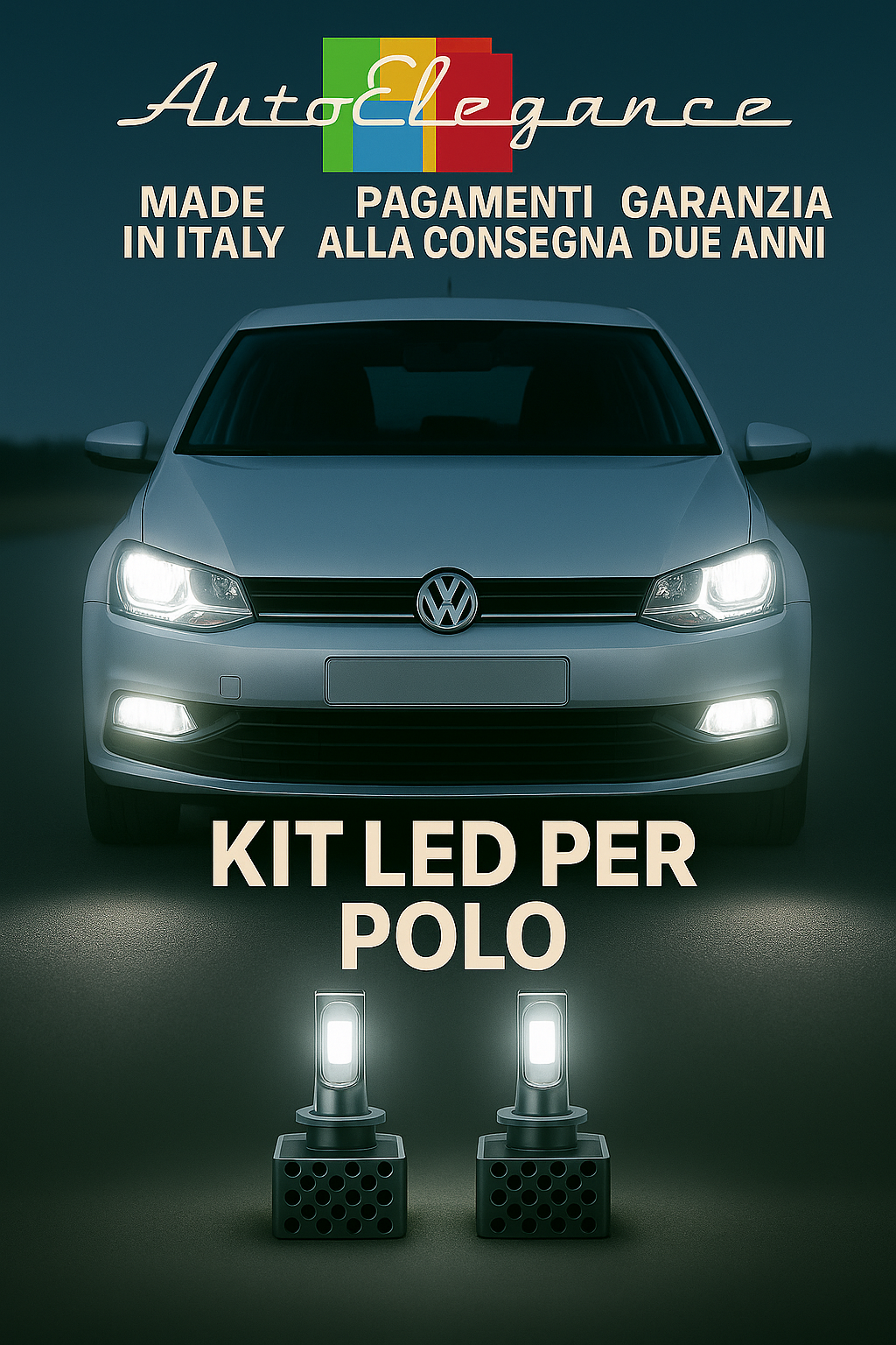 🔥KIT LED D3S 6000K Anabbaglianti per VW Polo | Bianco CANBUS🔥 (Copia)