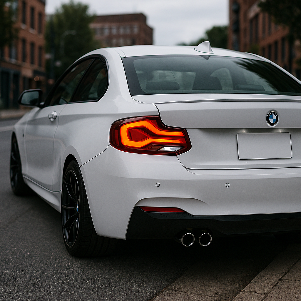 ⭐FARI POSTERIORI A LED ROSSO FUMO ADATTO PER BMW F22 F23 F87 14-21⭐