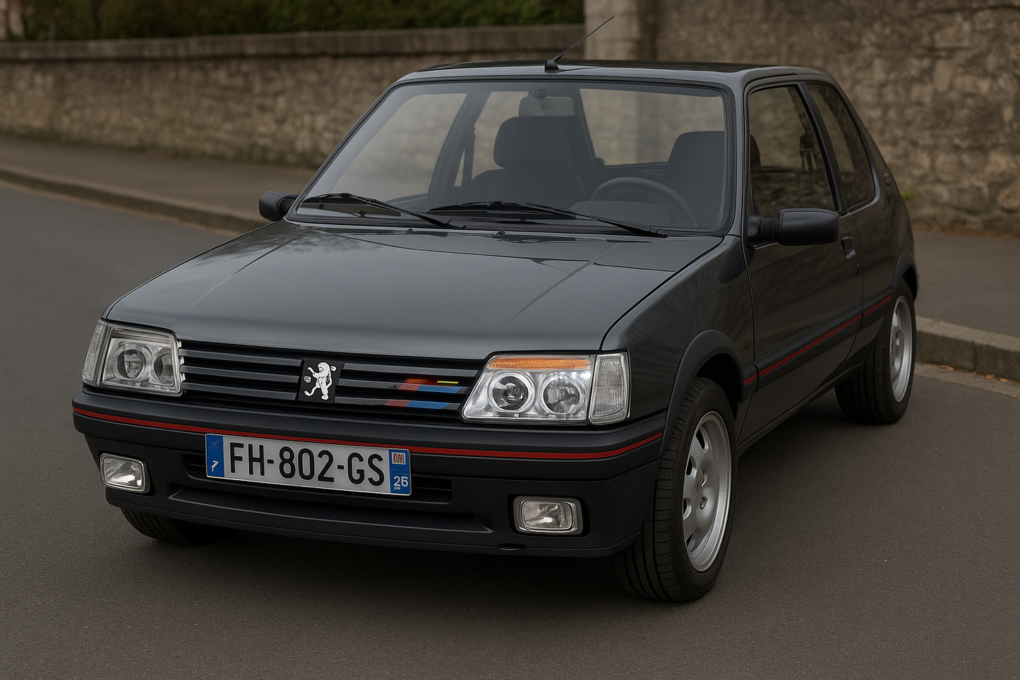 ⭐FARI ANTERIORI ANGEL EYES CROMATO ADATTO PER PEUGEOT 205 09.83-10.96⭐