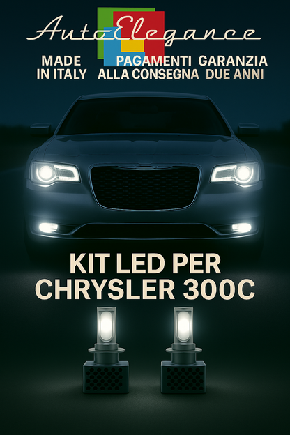 🔥KIT LED D1S 6000K Anabbaglianti per Chrysler 300C | Bianco CANBUS🔥