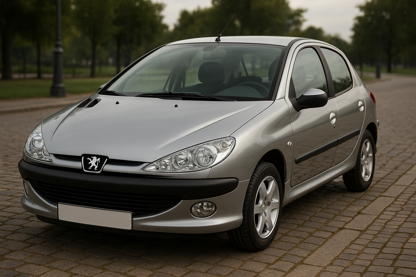 ⭐FARI ANTERIORI ANGEL EYES CROMATO ADATTO PER PEUGEOT 206 02⭐