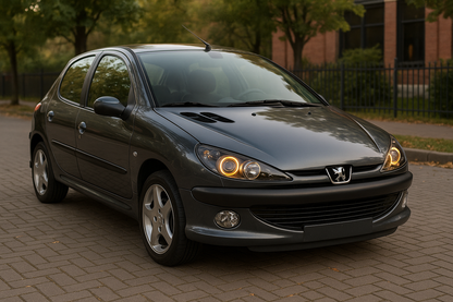 ⭐FARI ANTERIORI ANGEL EYES NERO ADATTO PER PEUGEOT 206 02⭐