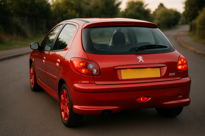 ⭐FARI POSTERIORE LED ROSSO BIANCO ADATTO PER PEUGEOT 206⭐