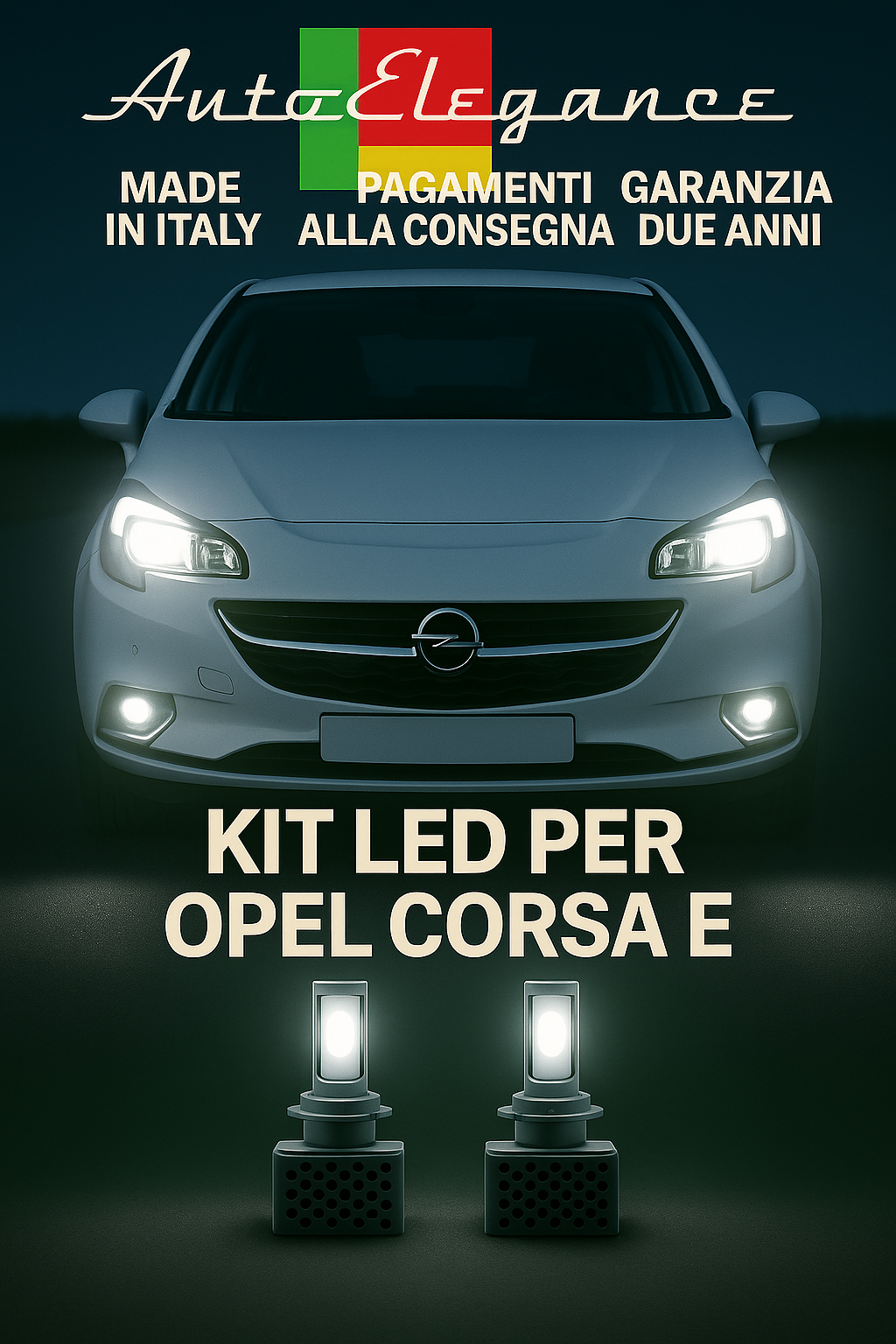✨KIT LED D5S 6000K Anabbaglianti per Opel Corsa E | Bianco CANBUS✨