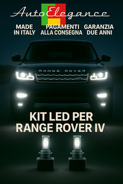 🔥KIT LED D3S 6000K Anabbaglianti + Fendinebbia per Range Rover IV 🔥