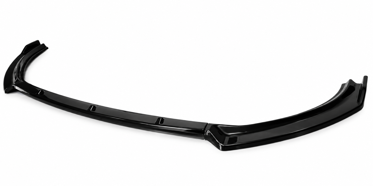 💕 Splitter Adatto per VW Polo AW1 17+ Look Standard EVO Nero Lucido 💕