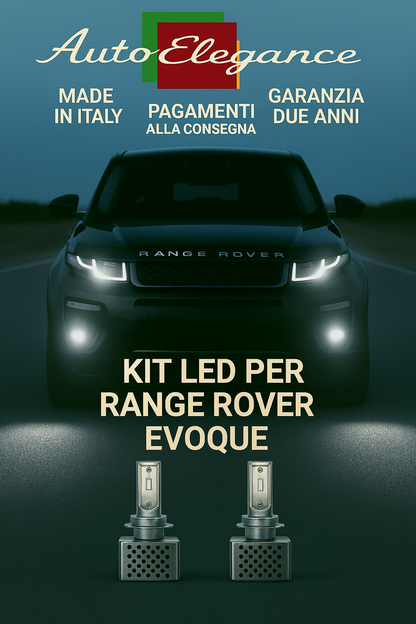 💫Kit LED D3S Anabbaglianti 6000K per RANGE ROVER EVOQUE – CANBUS💫