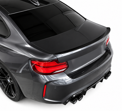 💕 Spoiler Posteriore Adatto per BMW F22 F23 F87 14-20 Nero Lucido 💕