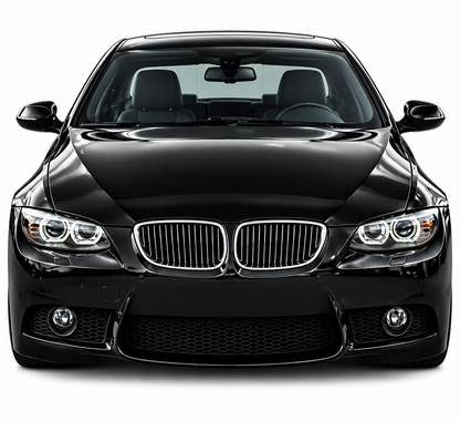 💕 Fari Anteriori DTM LED Angel Eyes Bianchi BMW E92 E93 06-10 💕
