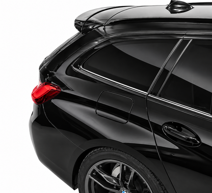💕 Spoiler Tetto MX Style Adatto per BMW G21 G81 Touring Nero Lucido 💕