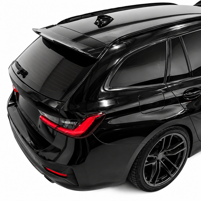 💕 Spoiler Tetto HAUER Adatto per BMW G21 G81 Touring Nero Lucido 💕