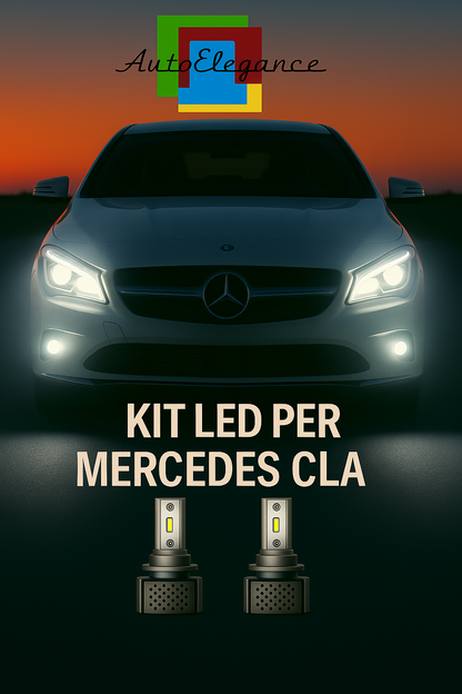 🔥KIT LED D3S 6000K BIANCO CANBUS – Anabbaglianti per Mercedes-Benz CLA🔥