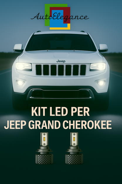 🔥KIT LED D3S 6000K BIANCO CANBUS – Anabbaglianti per Jeep Grand Cherokee🔥