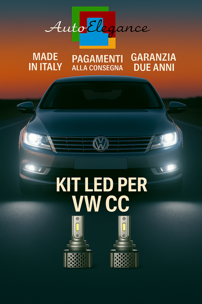 💫KIT LED D3S 6000K BIANCO CANBUS – Anabbaglianti per Volkswagen CC💫