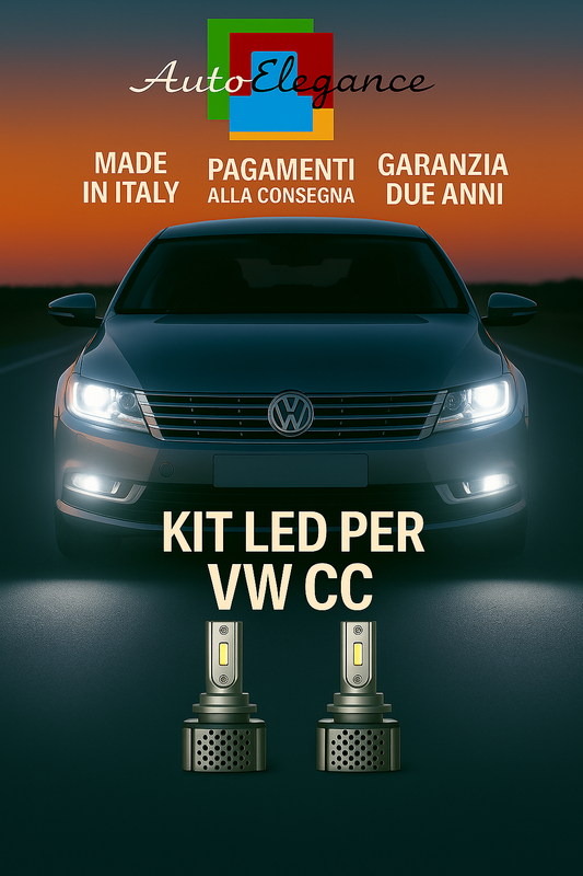 💫KIT LED D3S 6000K BIANCO CANBUS – Anabbaglianti per Volkswagen CC💫