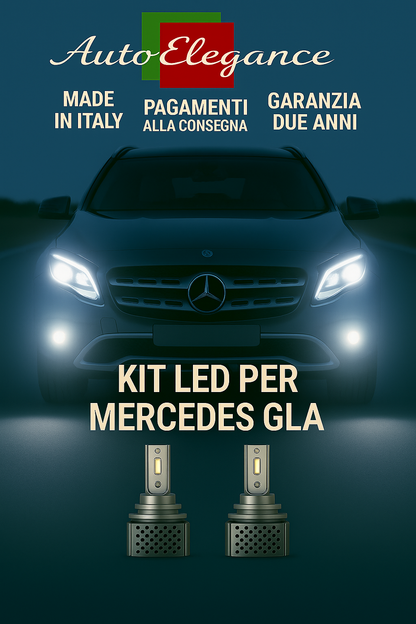 KIT LED D3S 6000K BIANCO CANBUS – Anabbaglianti per Mercedes GLA