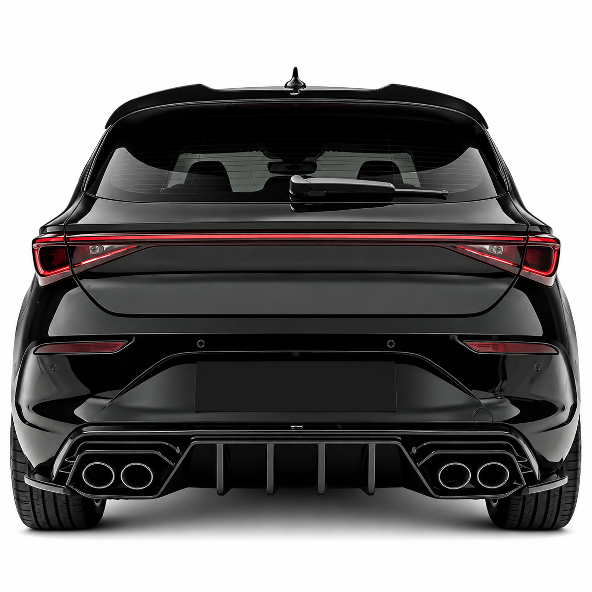 💕ART.6438 Diffusore Posteriore Adatto per Cupra Leon MK1 Dal 2020 💕