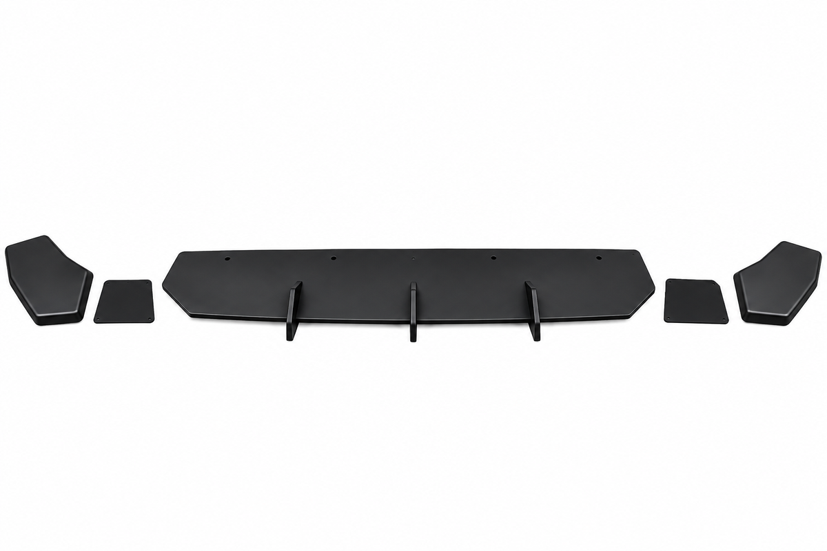 💕 Diffusore Posteriore Adatto per Renault Clio 5 19-23 ABS Nero Opaco 💕