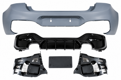 💕PARAURTI POSTERIORE ADATTO PER BMW F20 2017+ DOPPIA USCITA 2+2💕