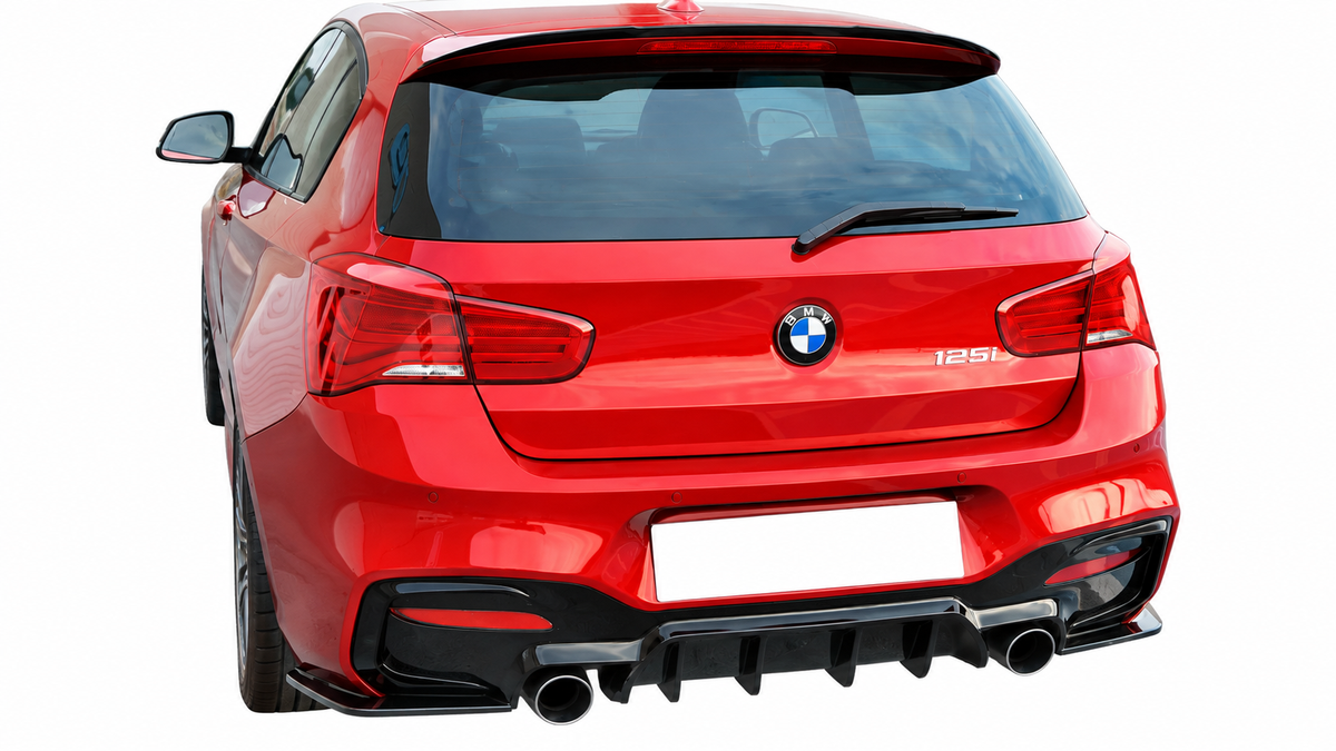 💕PARAURTI POSTERIORE ADATTO PER BMW F20 2017+ DOPPIA USCITA 2+2💕