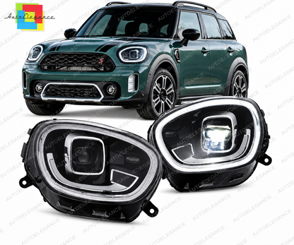 💕 Fari Anteriori Adatti per Mini Countryman F60 17-23 Full LED DRL 💕