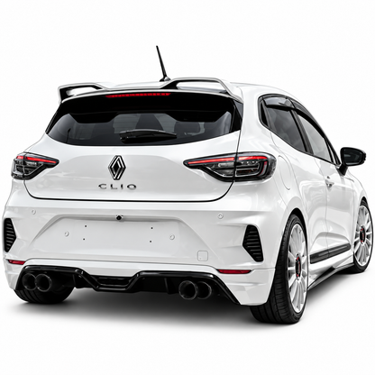 💕 Spoiler Tetto Adatto per Renault Clio 5 RS 19-23 ABS Piano Black 💕