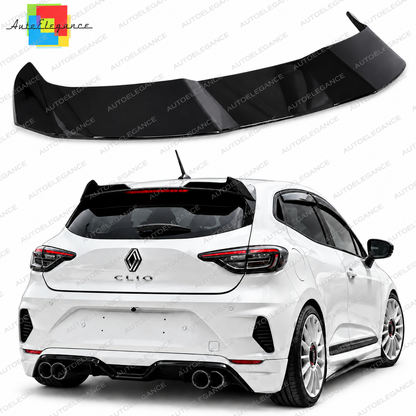 💕 Spoiler Tetto Adatto per Renault Clio 5 RS 19-23 ABS Piano Black 💕