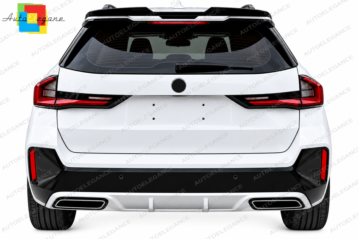 💕 Spoiler Tetto Adatto per BMW X1 U11 22+ ABS Piano Black 💕