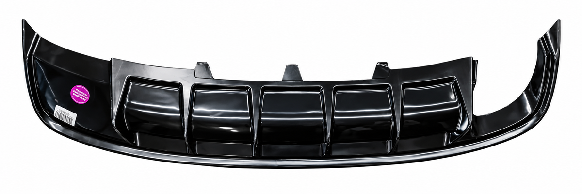 💕Diffusore posteriore adatto per Audi A4 B8 (8K) LOOK RS4 07-14 NERO LUCIDO💕