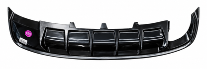 💕Diffusore posteriore adatto per Audi A4 B8 (8K) LOOK RS4 07-14 NERO LUCIDO💕