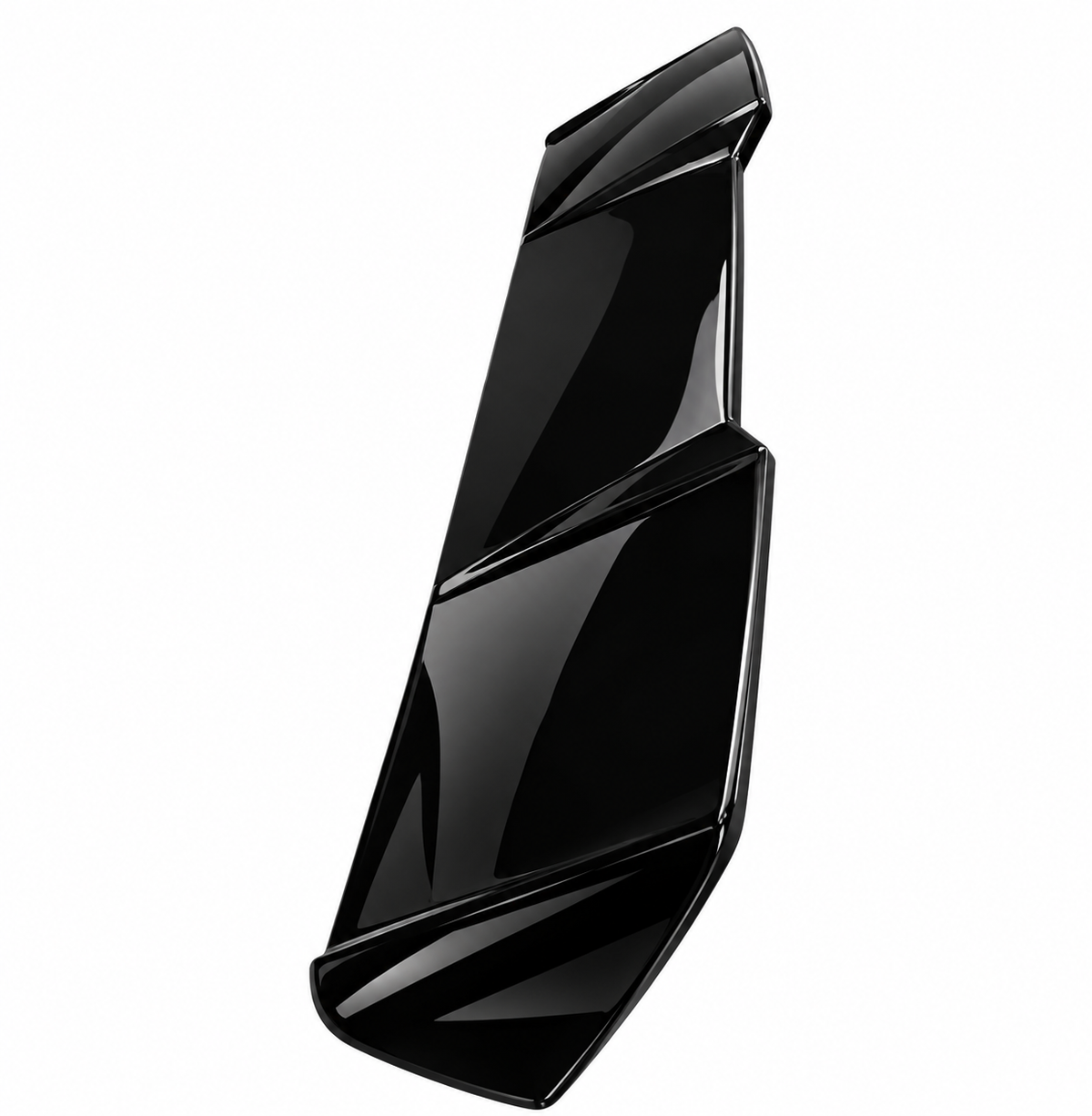 💕ART.1560 SPOILER TETTO ADATTO PER A4 B8 2007-2016 look RS4 NERO LUCIDO💕