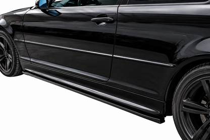 💕 Sotto Minigonne Adatte per BMW E46 97-06 Max Piano Black 💕