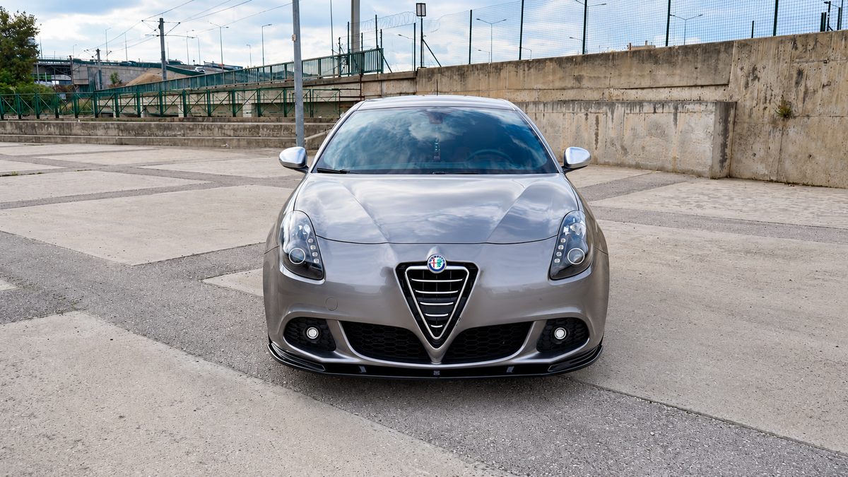 💕ART.10553 SPLITTER ADATTO PER Alfa Romeo Giulietta (2010–2020) NERO LUCIDO💕