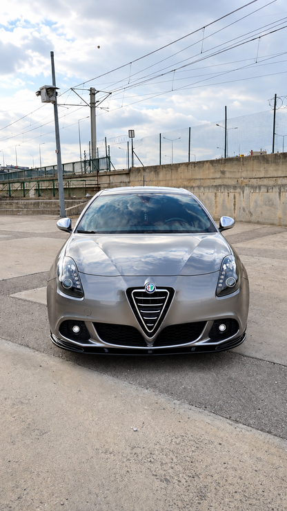 💕ART.10553 SPLITTER ADATTO PER Alfa Romeo Giulietta (2010–2020) NERO LUCIDO💕