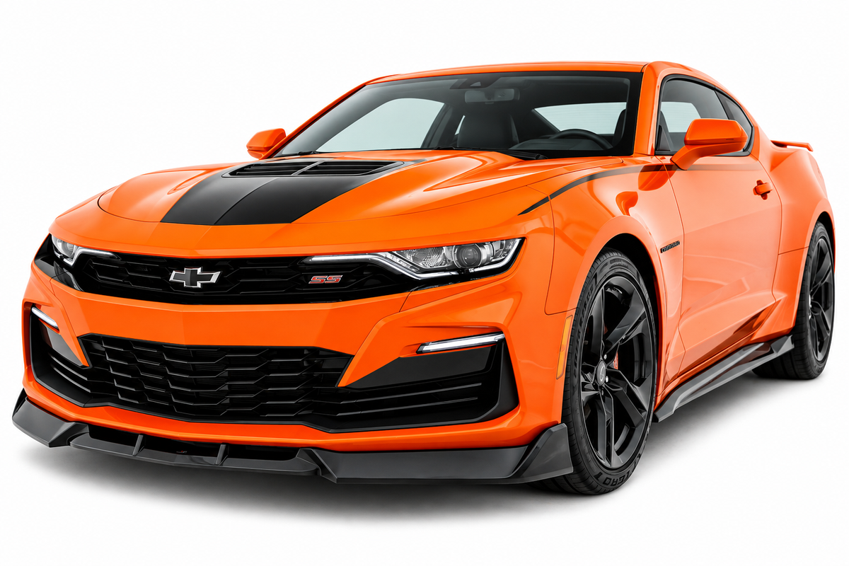 💕 Splitter Anteriore Adatto per Chevrolet Camaro SS Mk6 Facelift V2 ABS 💕