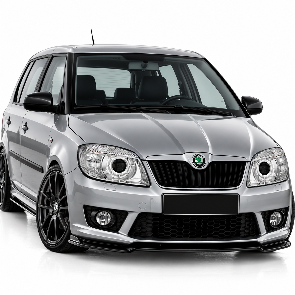💕 Fari Anteriori Adatti per Skoda Fabia 03-10 Roomster 06-10 Cromati 💕
